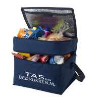 Koeltas met Ritsvakken incl. bedrukking
